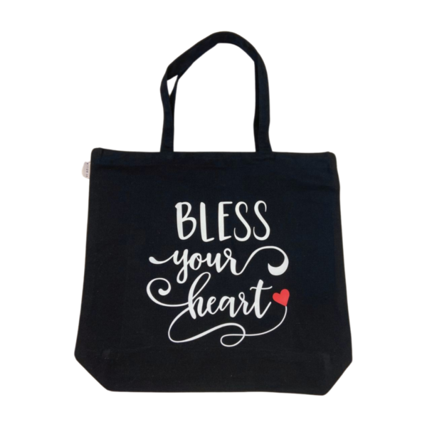 Bless Your Heart Canvas Tote